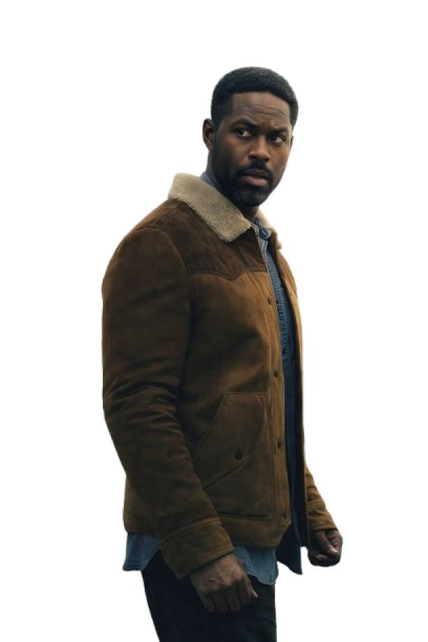 Sterling K Brown Paradise Suede Jacket - Image 3